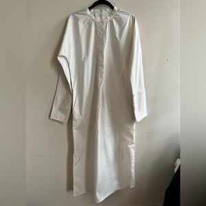 Studio Nicholson white shirt dress